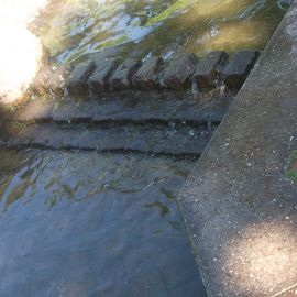 Wasserspielplatz Südpark (Archimedische Schraube) Vor dem Deich in Düsseldorf