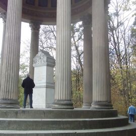 Monopteros im Schlosspark Nymphenburg in München