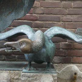 Gänsebrunnen in Düsseldorf