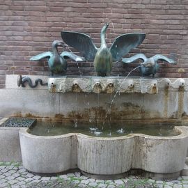 Gänsebrunnen in Düsseldorf