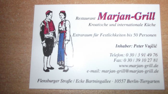 Nutzerbilder Marjan Grill GmbH Restaurant