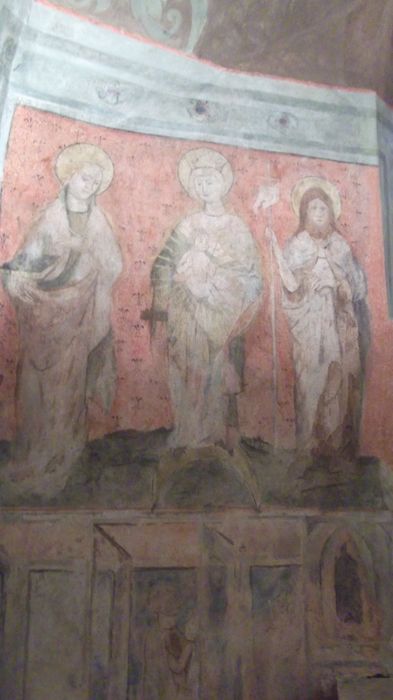 Fresken in der Sebastianuskapelle