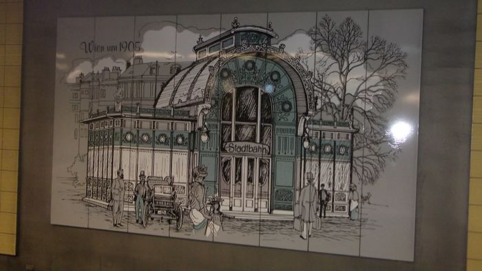 alte Metrodarstellungen U-Bahn Ffm - hier Wien um 1905