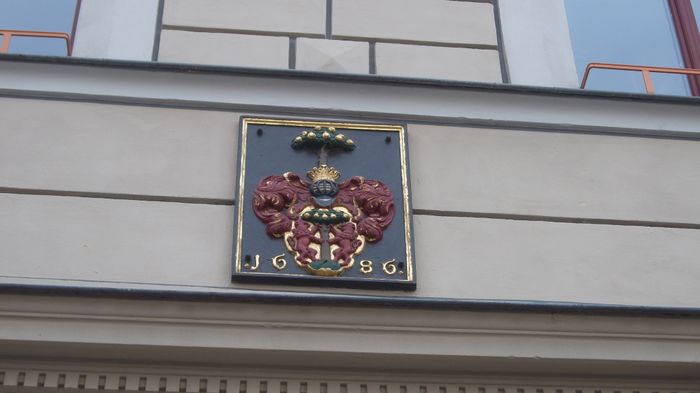 Pirnaer Stadtwappen mit den Löwen