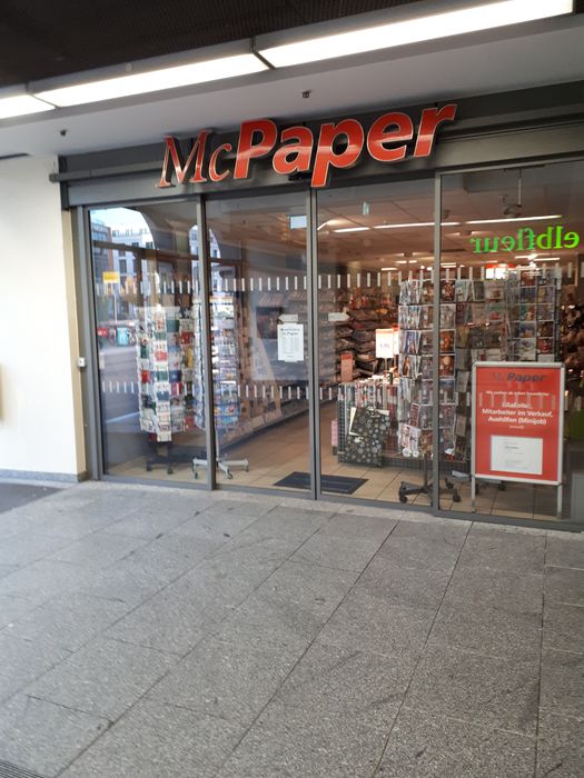 McPaper - im HBf. Dresden