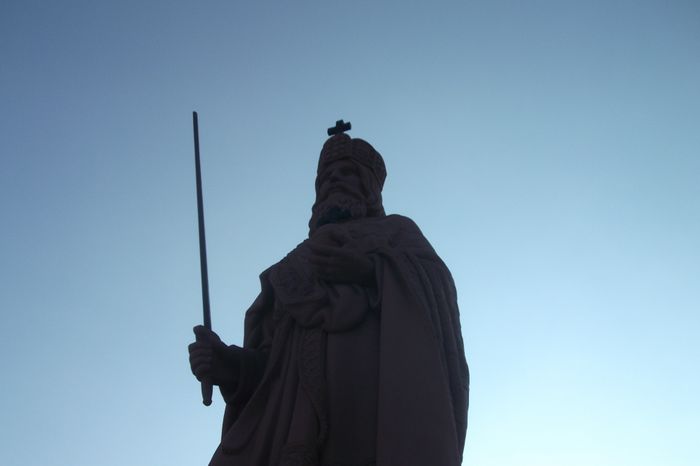 Skulptur Karl der Große / Alte Brücke