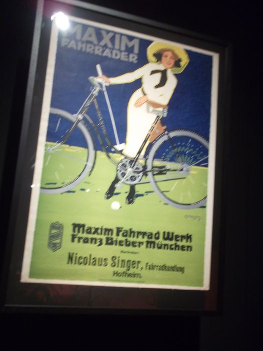 historische Fahrradwerbung