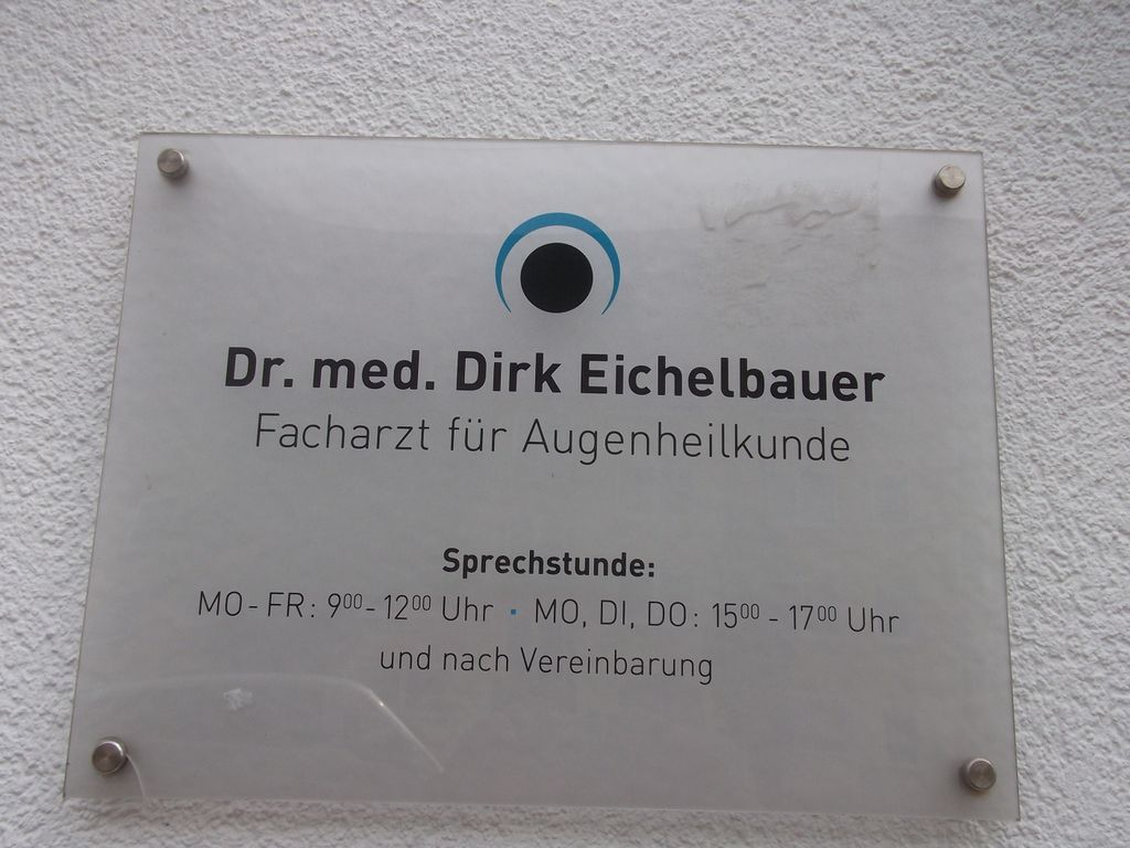 Nutzerfoto 1 Eichelbauer Dirk Dr.med. Augenarzt