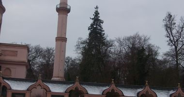Moschee im Schlossgarten in Schwetzingen