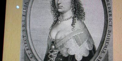 Elisabeth von der Pfalz (Äbtissin Elisabeth von Herford) Büste in Herford