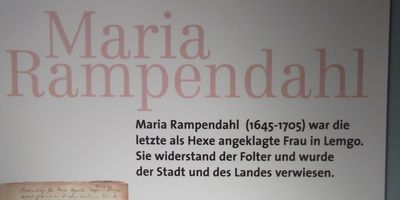 Denkmal für Maria Rampendahl und alle Opfer der Hexenverfolgung in Lemgo