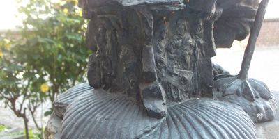 Denkmal - Homo Viator - der Jakobspilger in Kevelaer