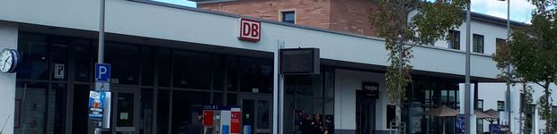 Bild zu Bahnhof Weinheim (Bergstraße)