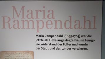 Bild zu Denkmal für Maria Rampendahl und alle Opfer der Hexenverfolgung