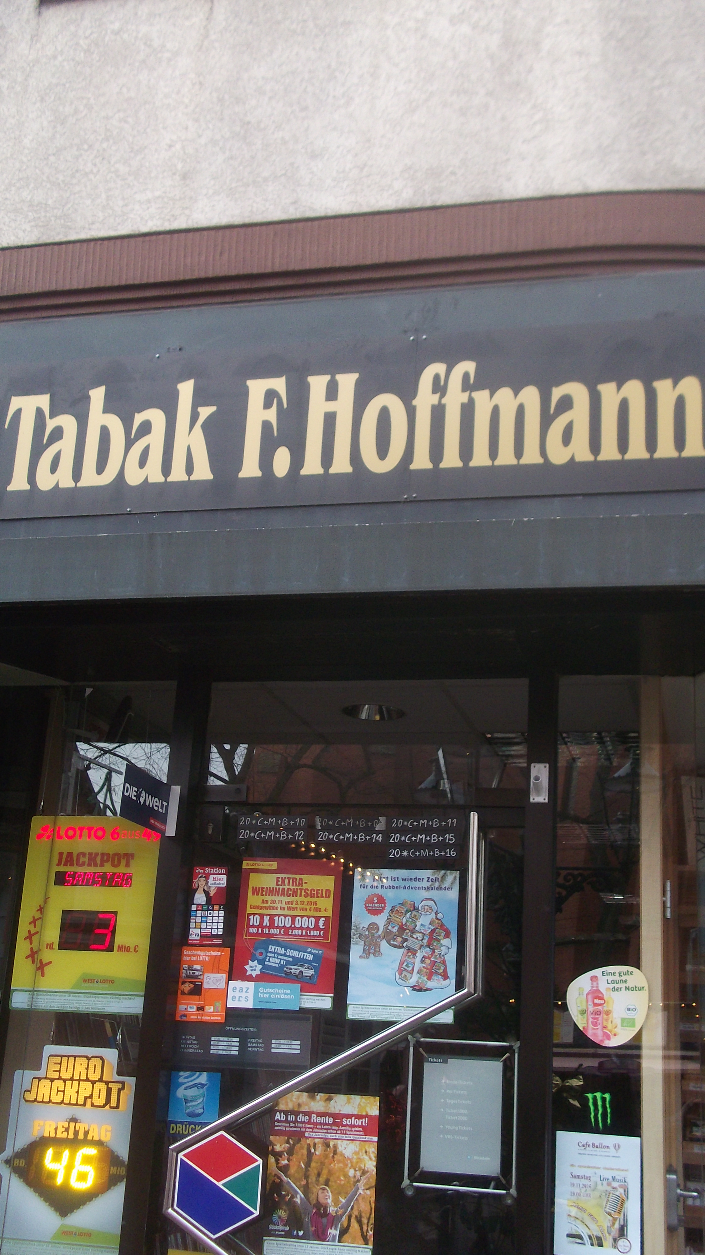 Bild 1 Tabakwaren F. Hoffmann in Düsseldorf