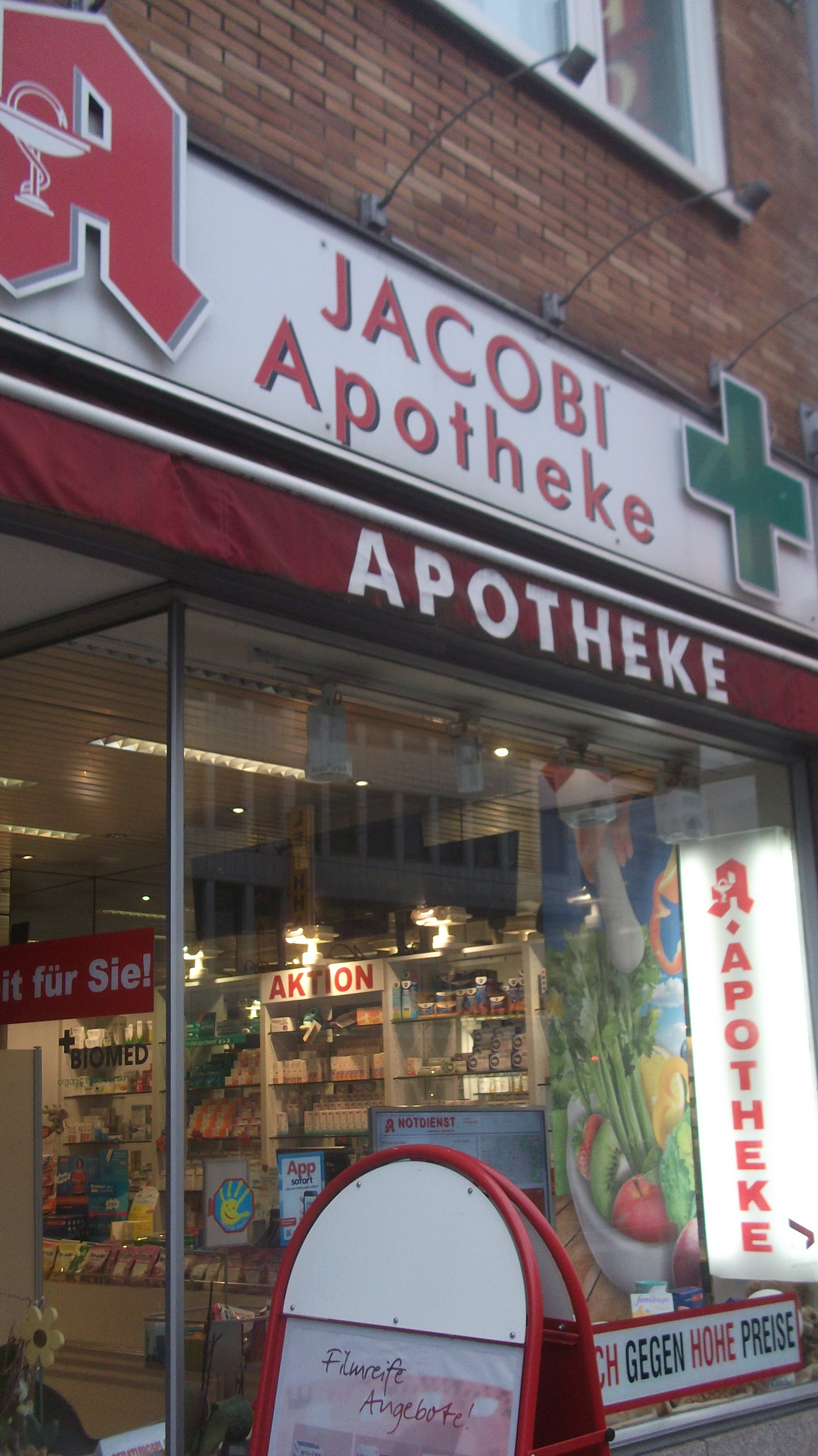 Bild 1 Jacobi Apotheke in Düsseldorf