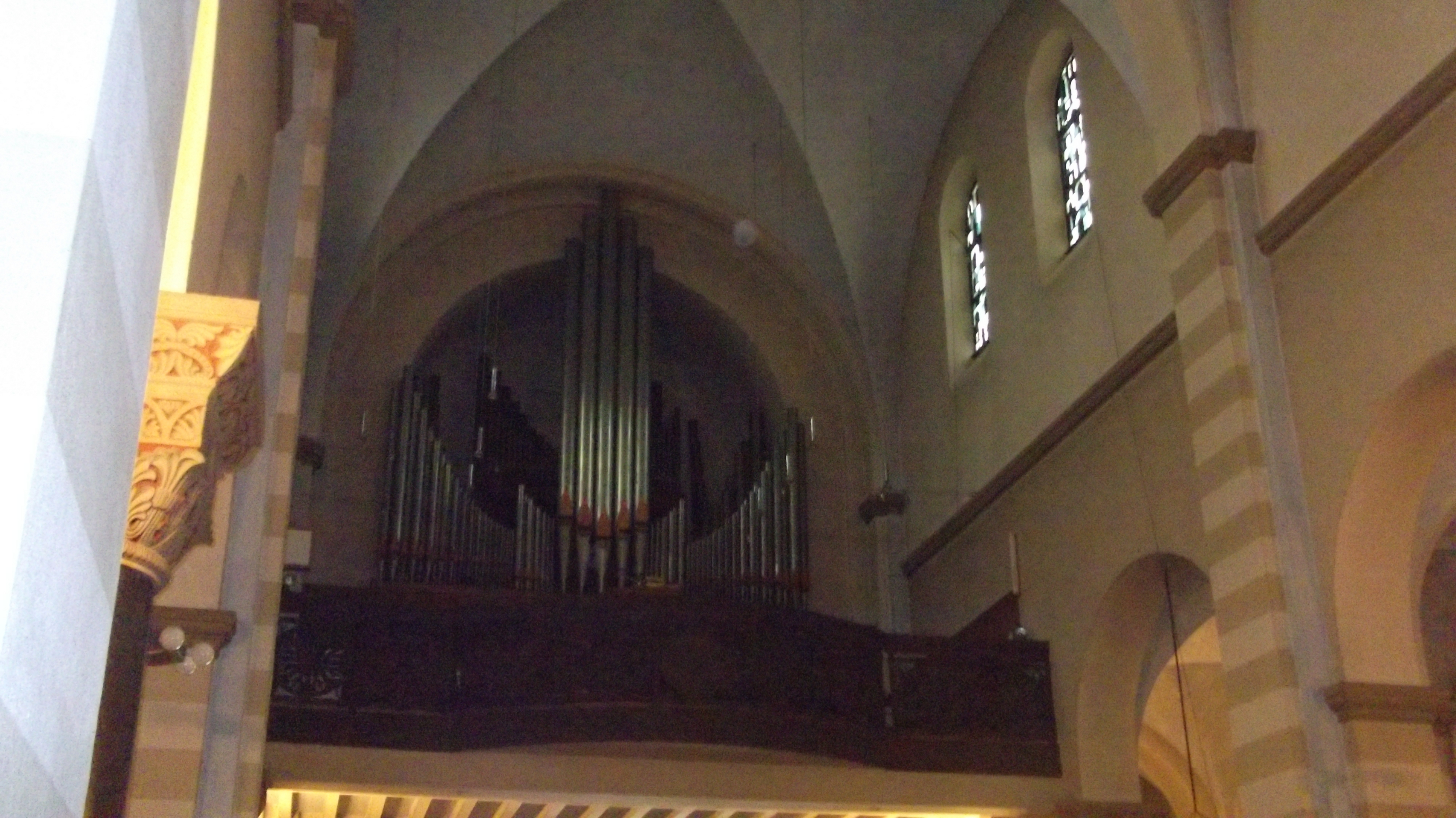 Die Orgelempore