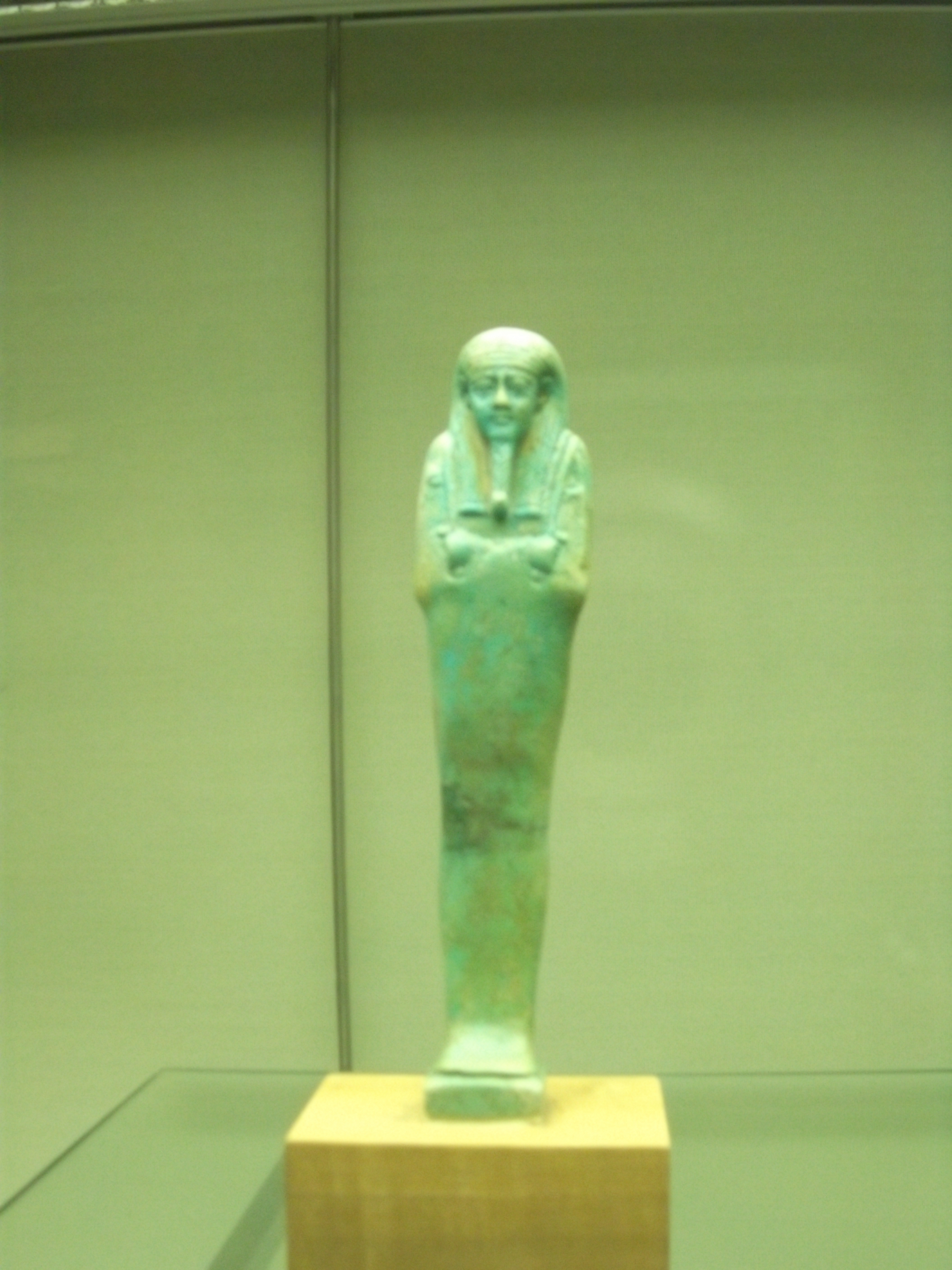 Dienerfigur Grabbeigabe sog. Ushabti Irdenware um 1500 v. Chr.