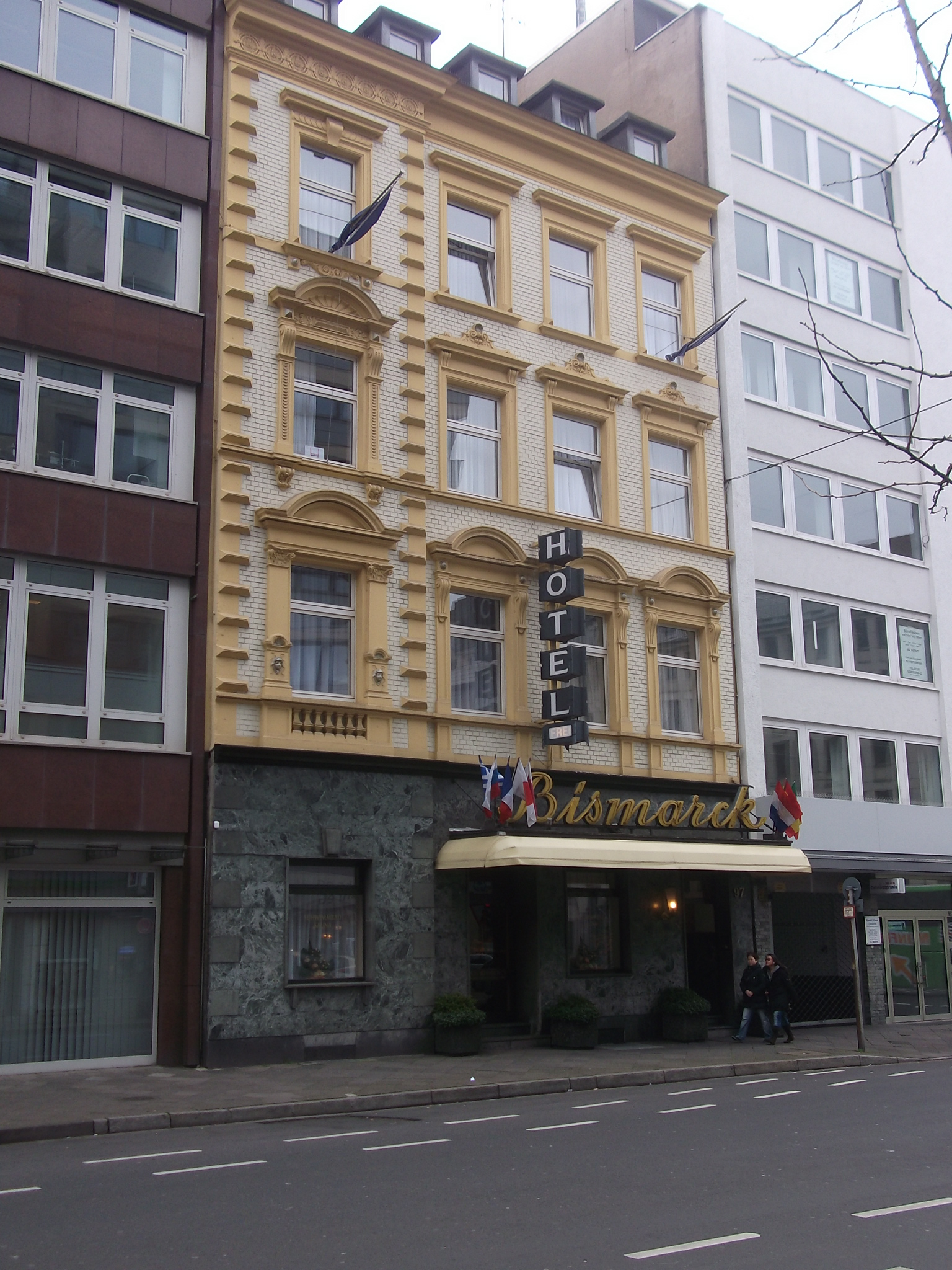 Hotel Bismarck in der gleichnamigen Straße