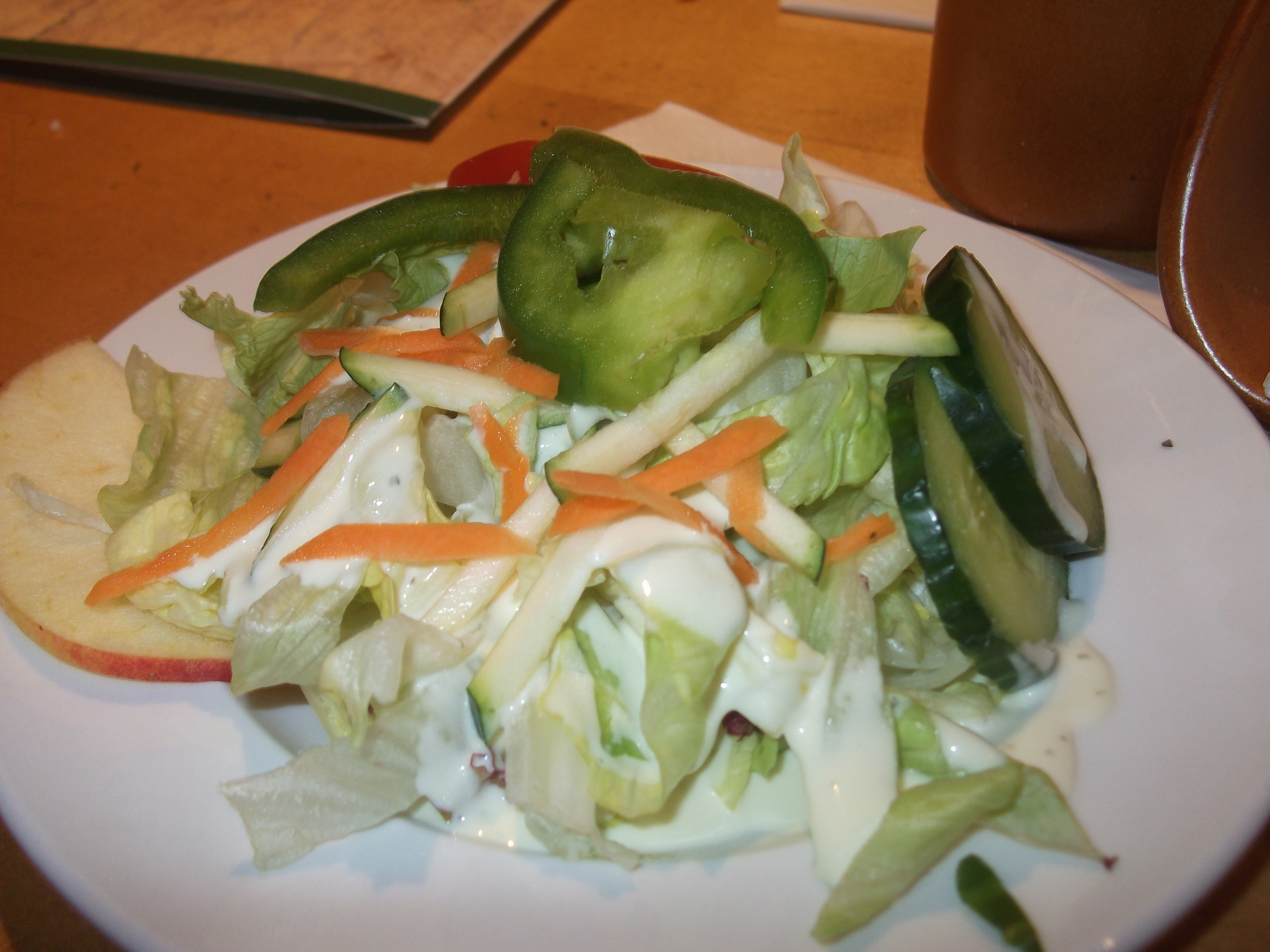 Salatbeilage zum Braumeister Krüstchen