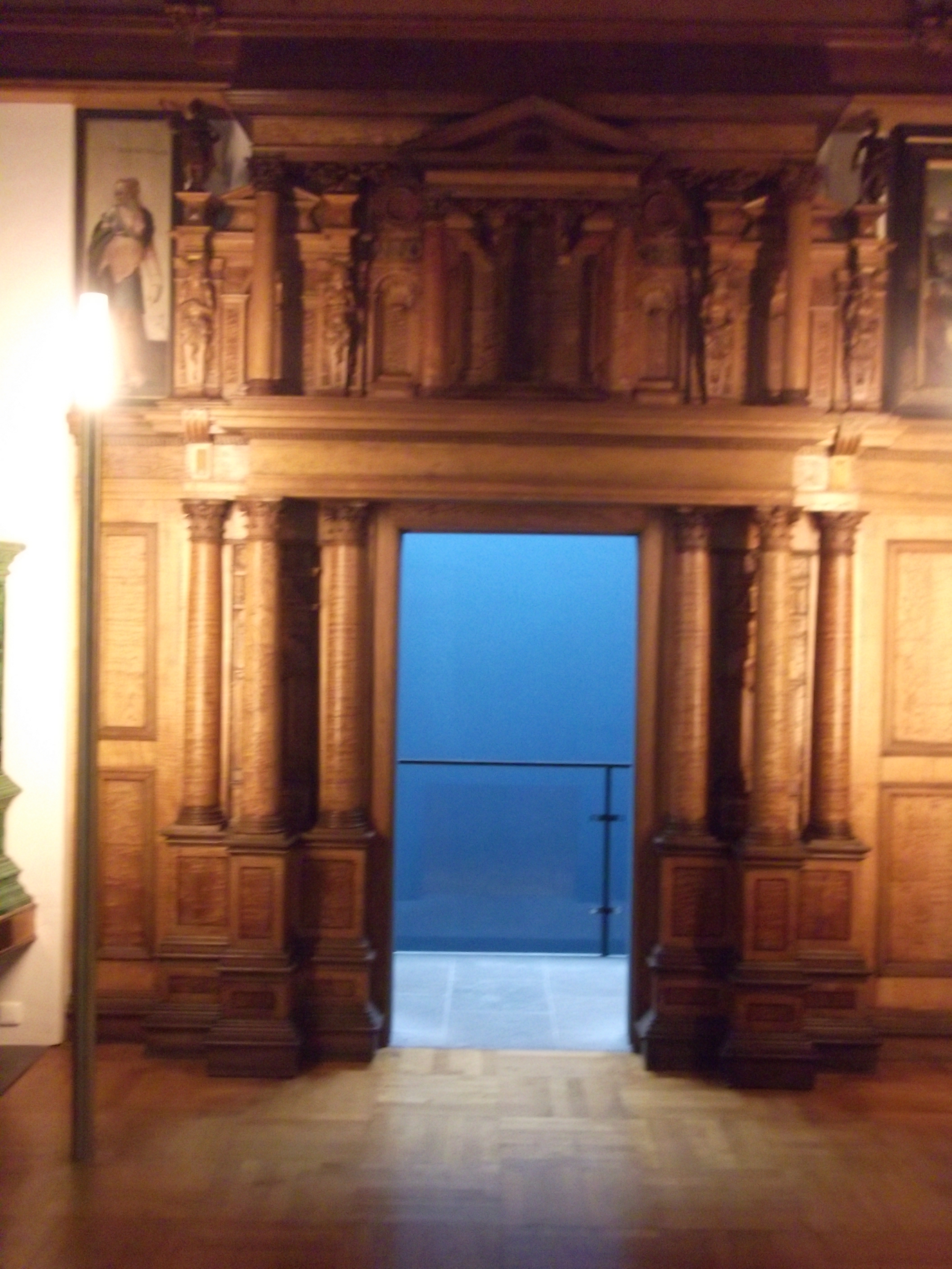 Renaissanceportal - toller Blickfang, der in einem repr&auml;sentativem Patrizierhaus vorzufinden war