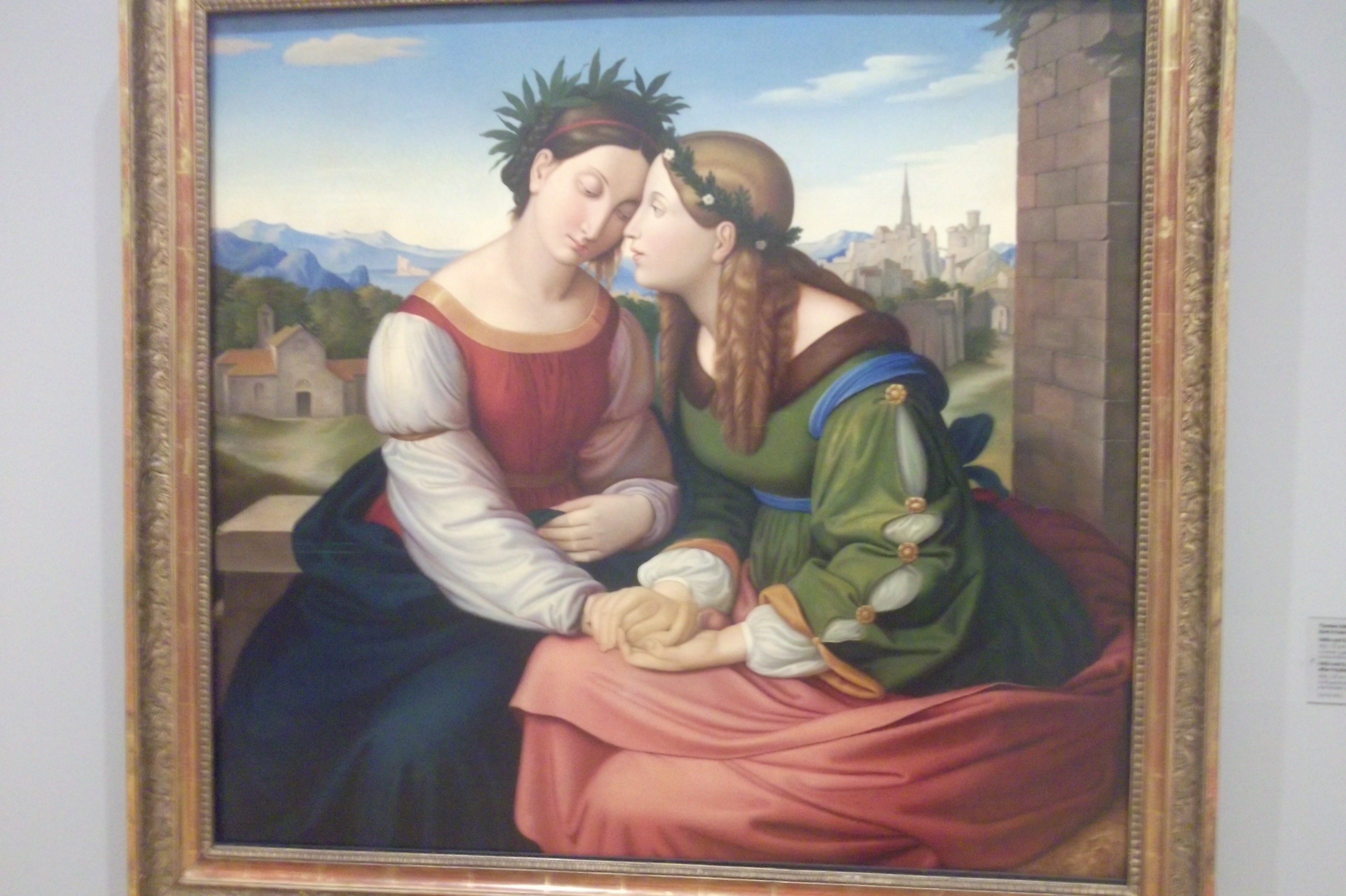 Johann Friedrich Overbeck (1789 - 1869)
Germania und Italia