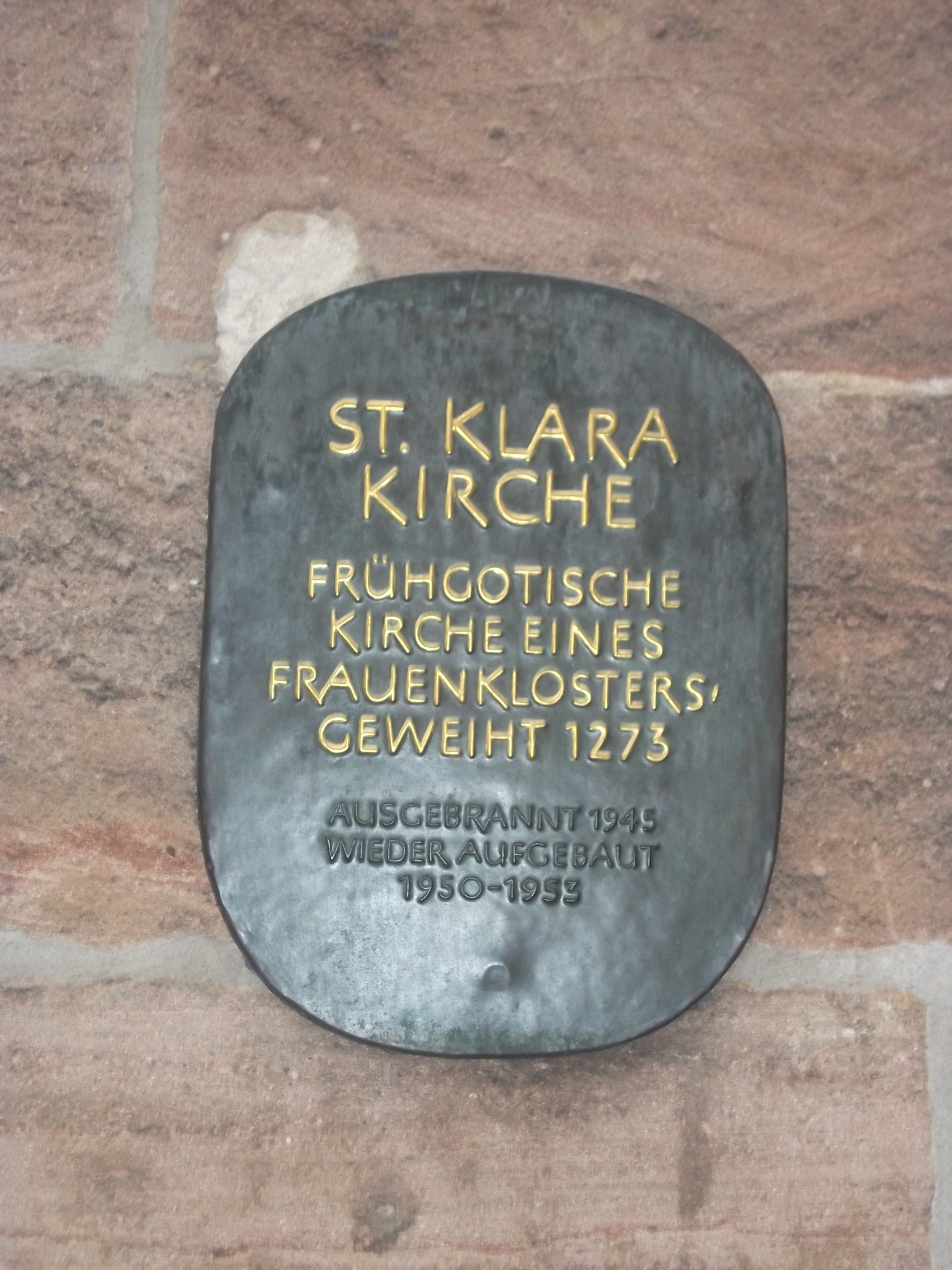 Bild 10 St. Klara in Nürnberg