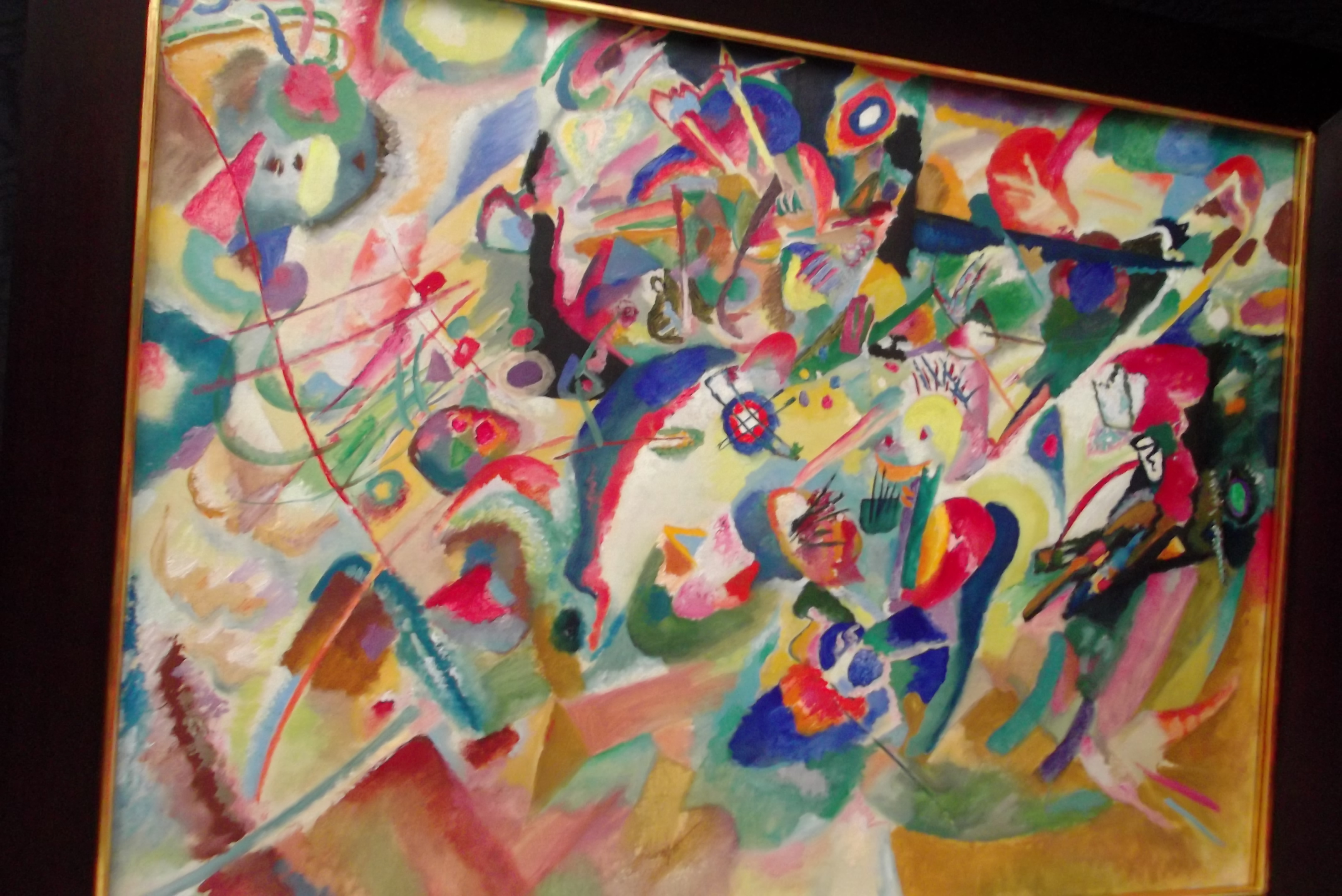 Wassily Kandinsky (1866-1944) Entwurf 3 zu Komposition VII. 1913