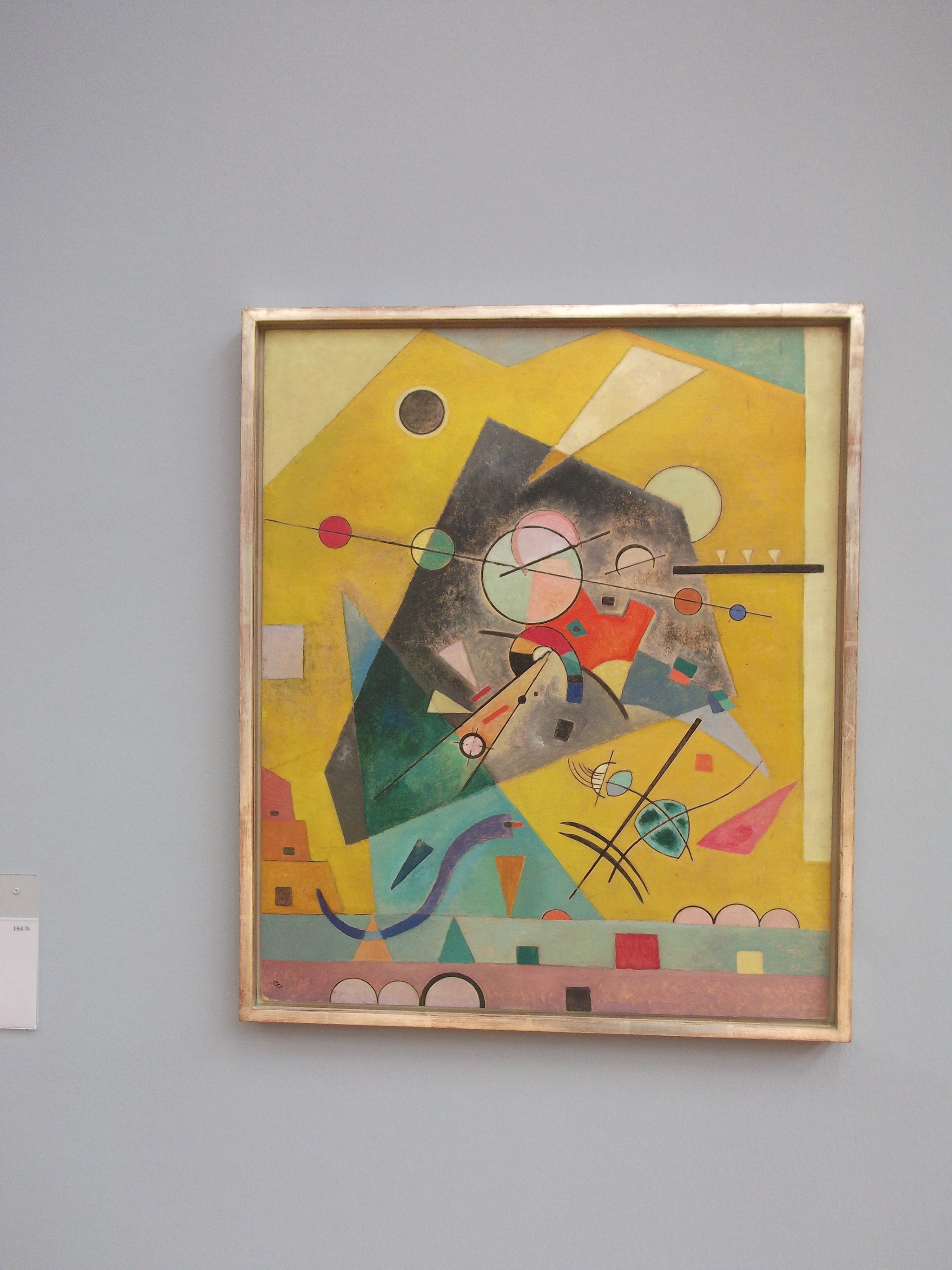 klassische Moderne: Wassily Kandinsky (1866-1944) stille Harmonie (1924)