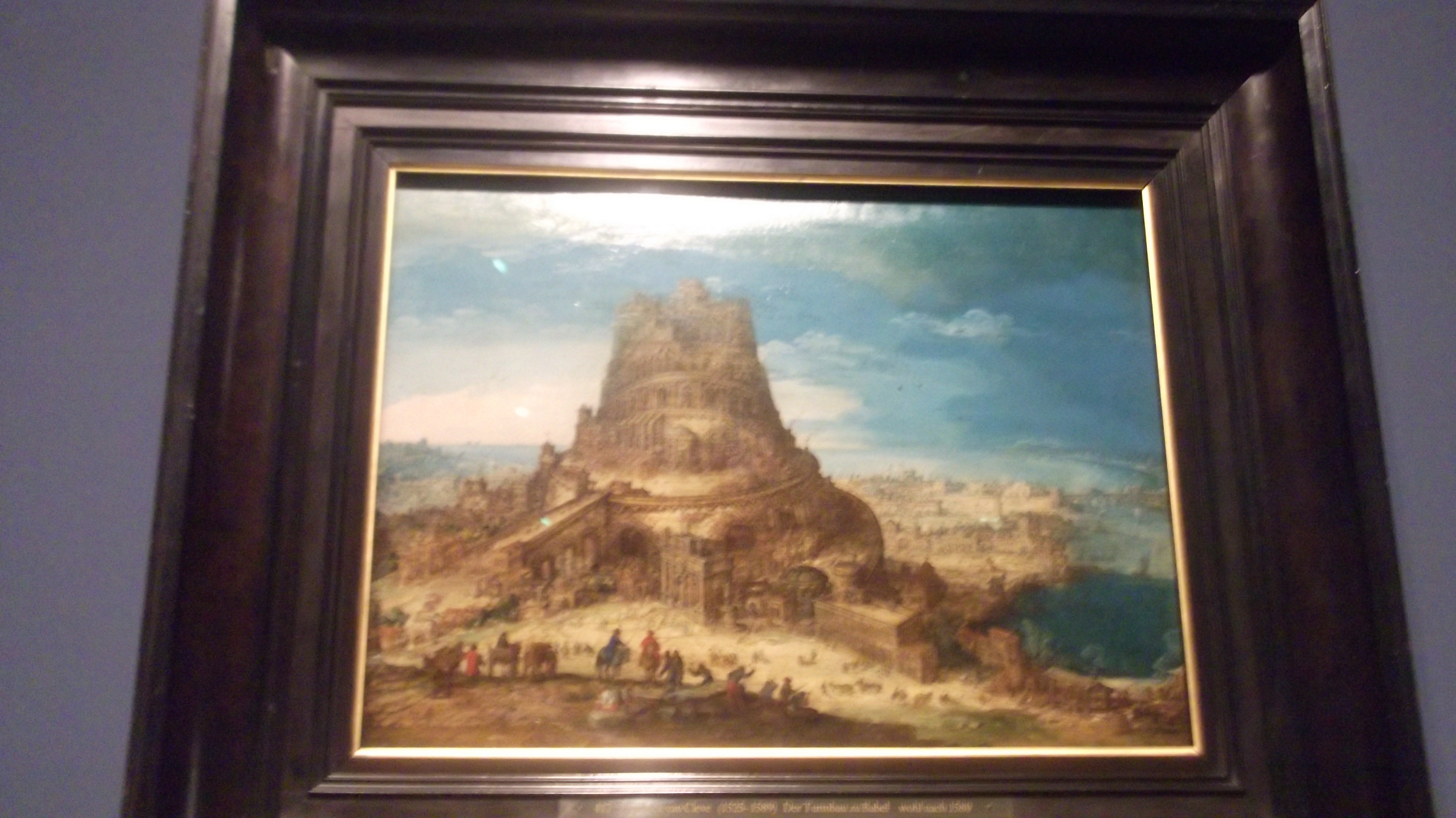 Henrik van Cleve III. der Turm zu Babel