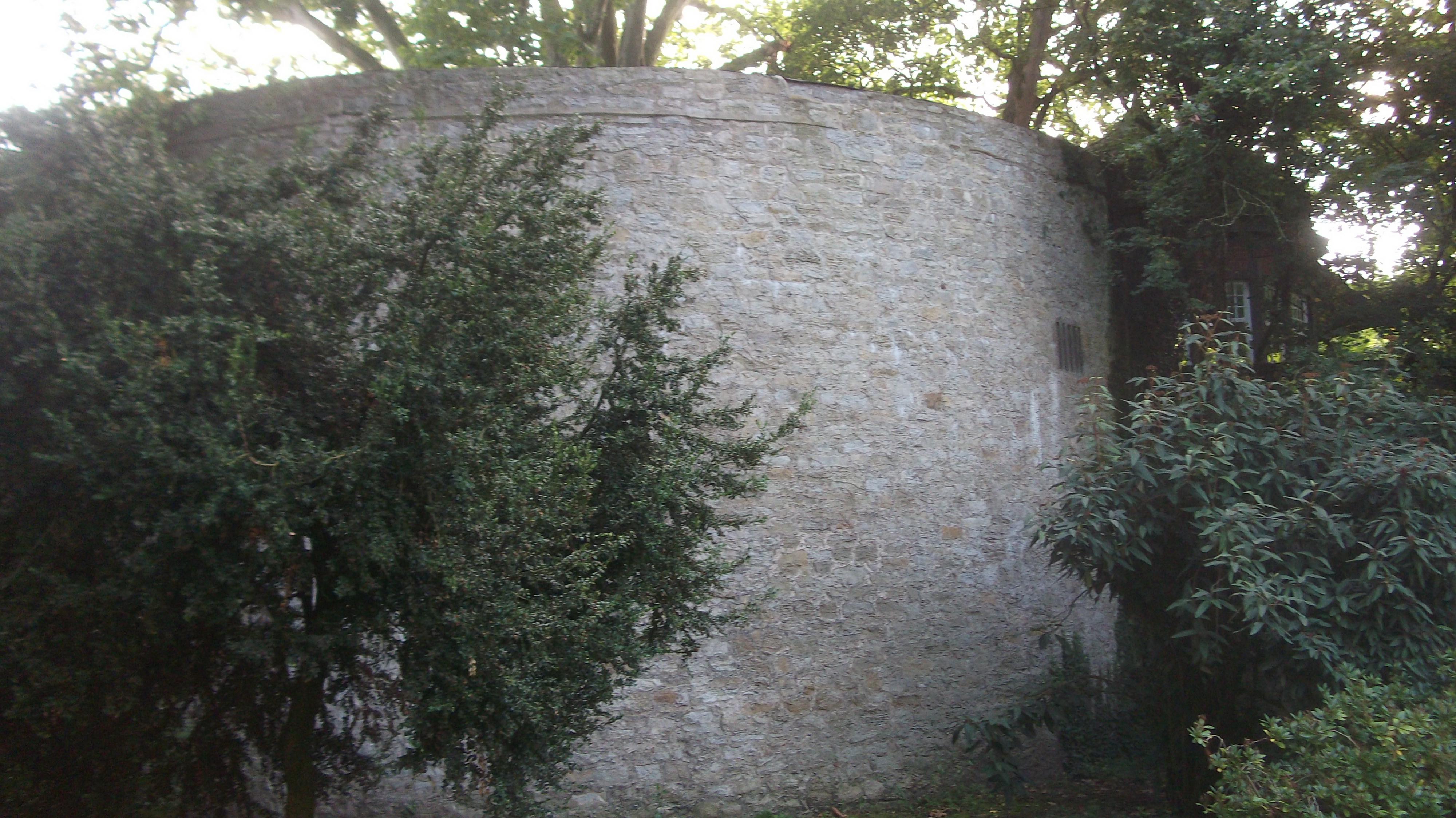 alte Mauer neben dem Residenzschloss