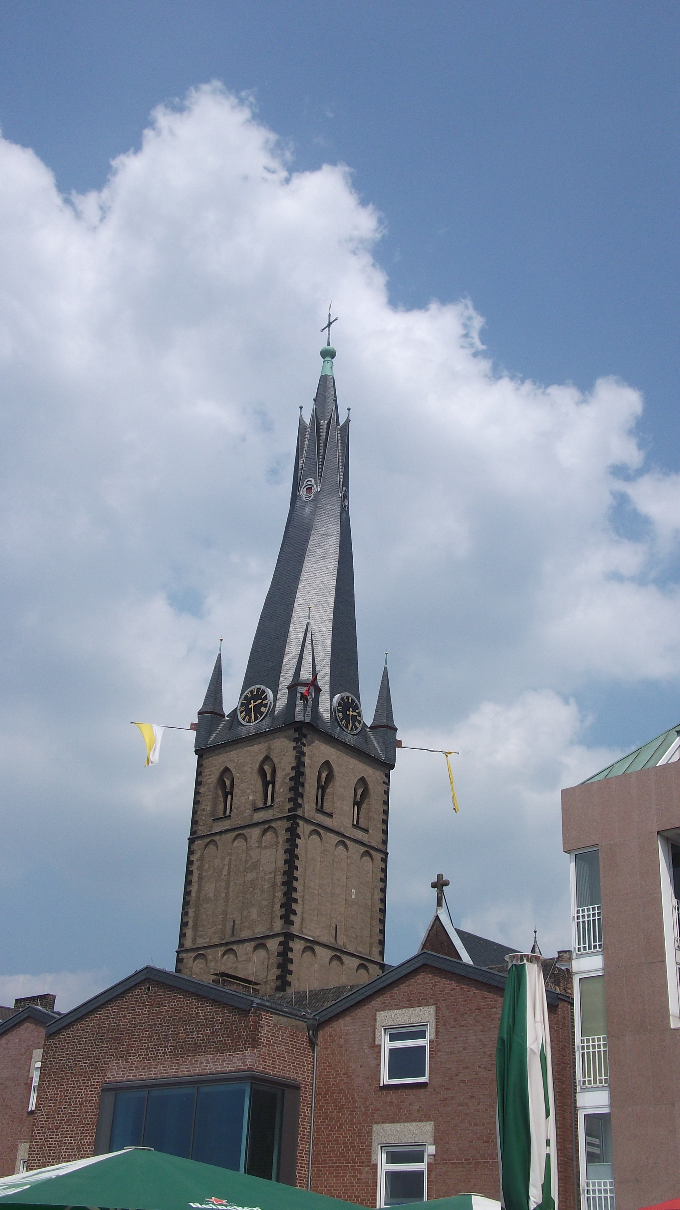 der schiefe Turm von D&uuml;sseldorf