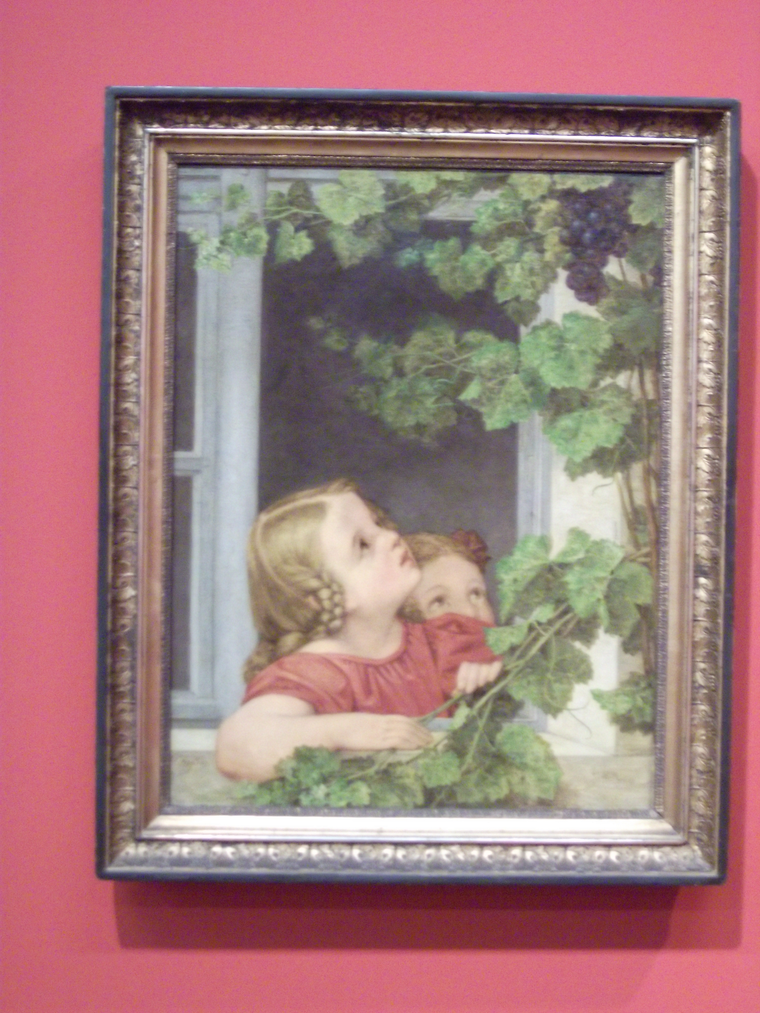 Friedrich Georg Kersting (1785-1843) Kinder am Fenster von 1848