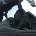 Bronzeskulptur »Sankt Georg im Kampf mit dem Drachen« in Berlin