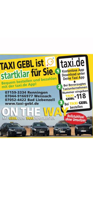 Taxiverbund Gebl & Sauer
