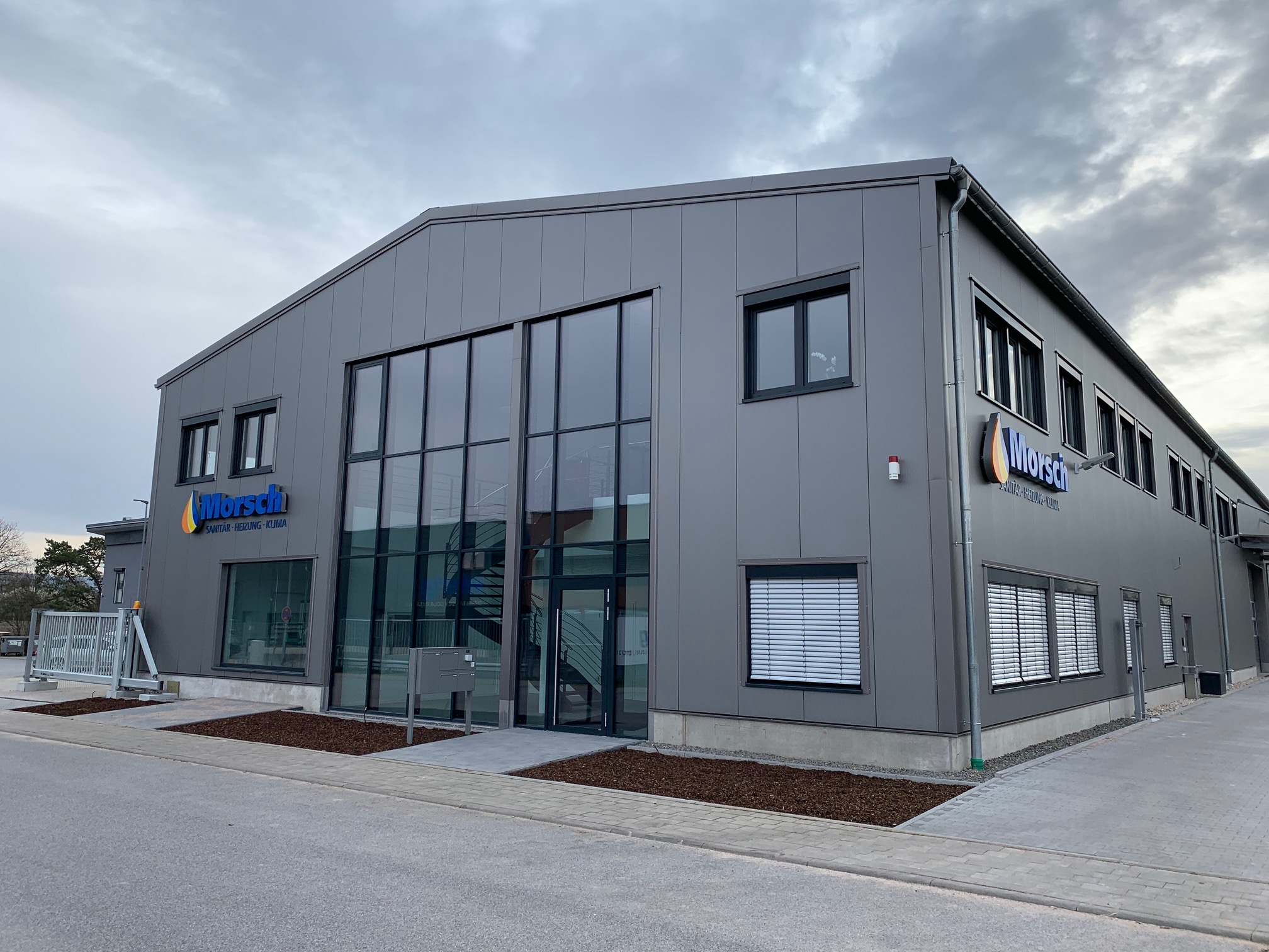 Das neue Firmengebäude in Plankstadt
