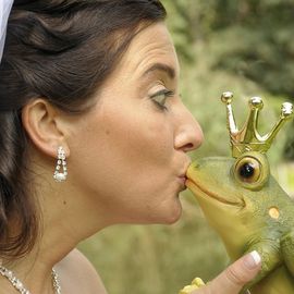 Der Frosch geküsst