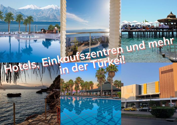 Türkei-Investition: Hotel, Einkaufszentrum, Krankenhaus, Büro, ...