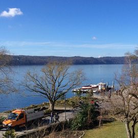 Blick vom Zimmer auf den Bodensee