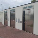 WC-Toiletten am Bahnhof in Seligenstadt