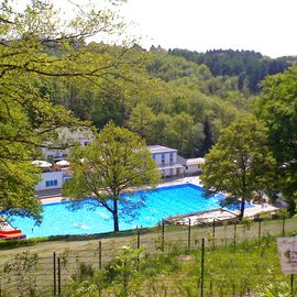 Sicht von der Sambatraffe auf Neuenhof. Ort nähe der MVA