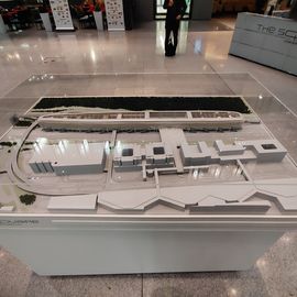Model vom Flughafen