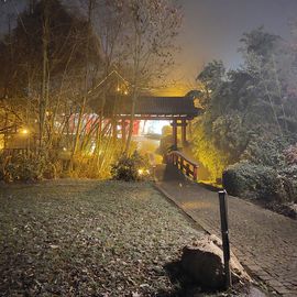 Außenbereich der Therme