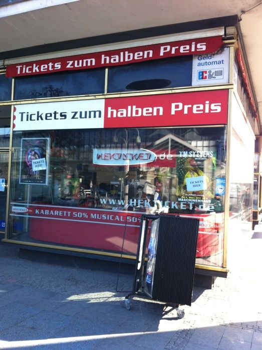 HEKTICKET - last minute theater ticketservice Berlin