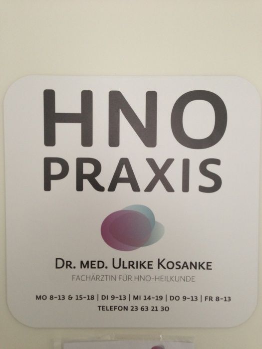 Kosanke Ulrike Dr.med. HNO-Ärztin