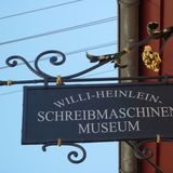 Willi Heinlein Schreibmaschinen Museum in Hoffenheim Stadt Sinsheim