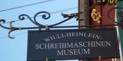 Willi Heinlein Schreibmaschinen Museum in Hoffenheim Stadt Sinsheim