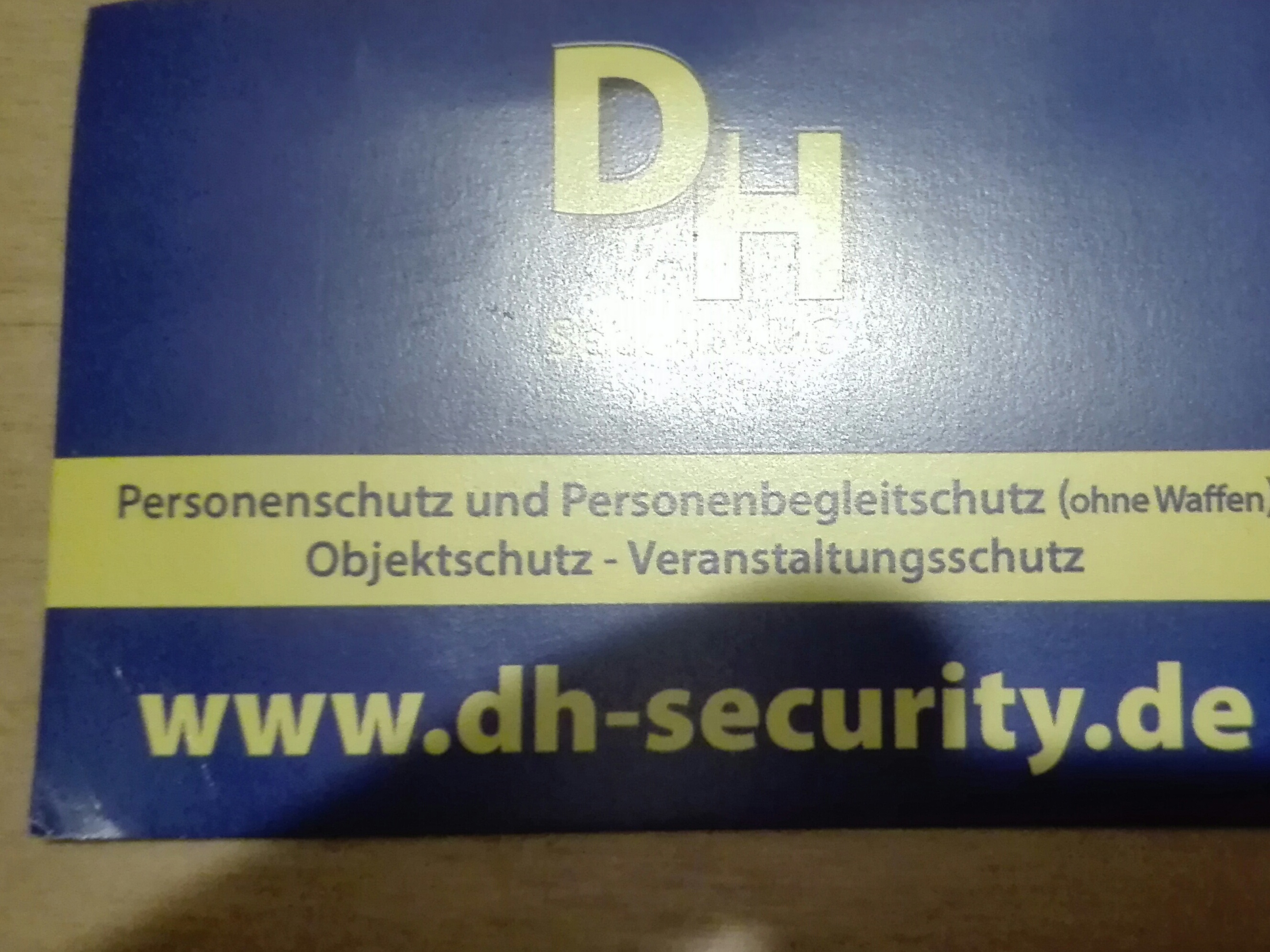 Bild 1 DH-Sicherheitsdienstleistungen in Dülmen
