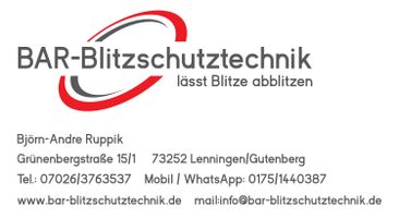 Bild zu BAR-Blitzschutztechnik