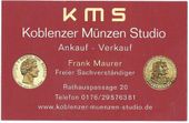 Nutzerbilder Frank Maurer Koblenzer Münzenstudio